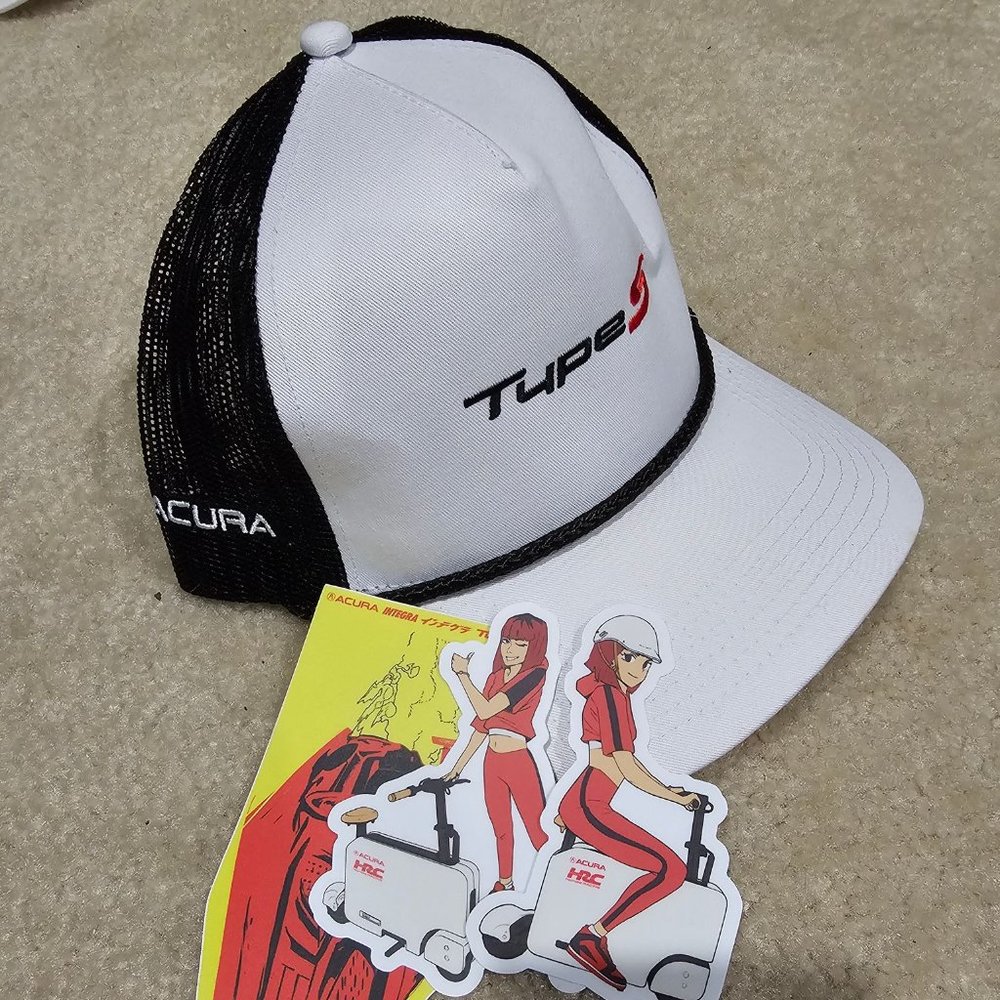Imsa 2024 Daytona Rolex 24 Sebring Race Track  Acura Hat Promo Stickers Bundle